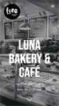 Mobile Screenshot of lunabakerycafe.com